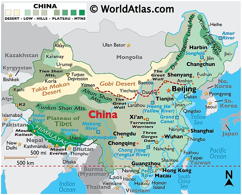 Map of China