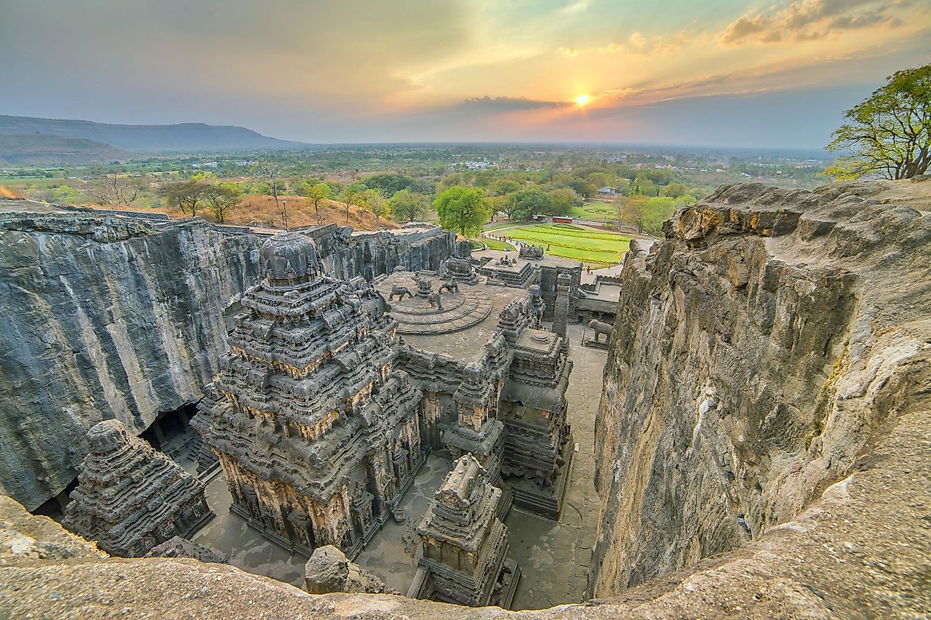 Amazingly carved Ajanta and Ellora caves are an important UNESCO World Heritage site.