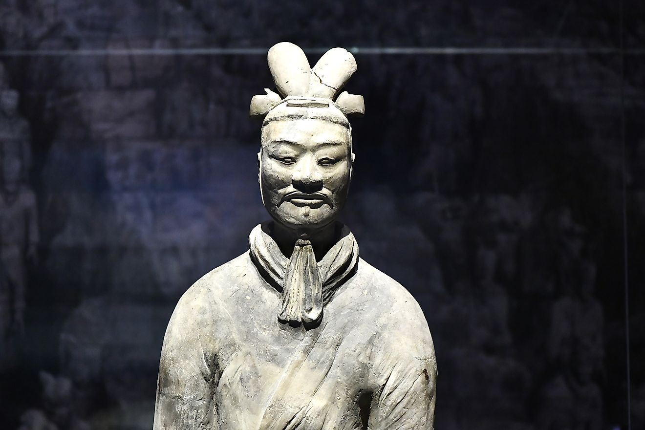 A sculpture of Qin Shi Huang from a 2019 exhibition in Thailand. Tris T7 / Commons.Wikimedia.org