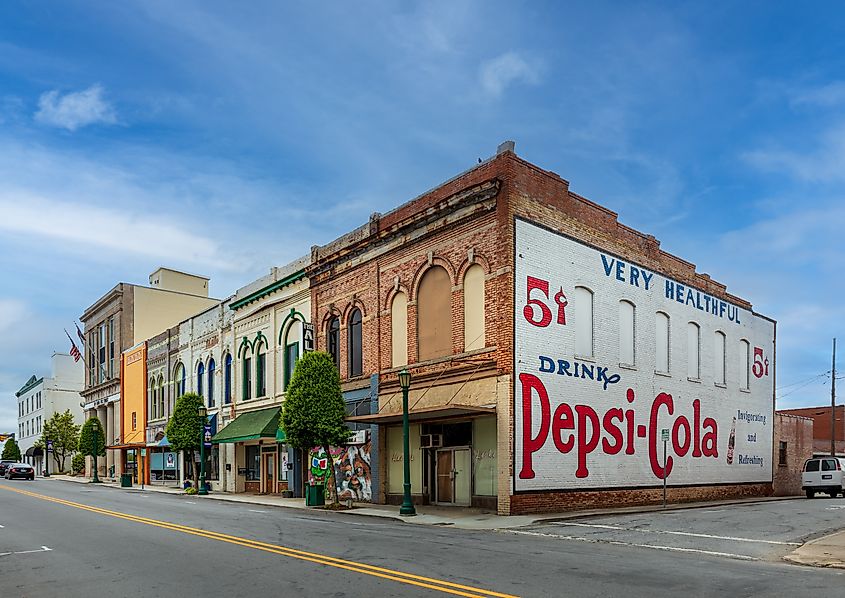 Downtown Thomasville, North Carolina