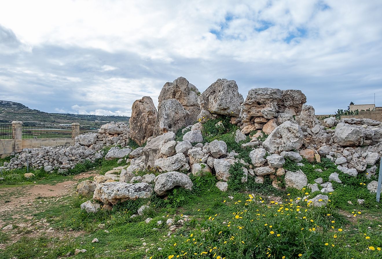Ta' Ħaġrat Megalithic Site in Malta