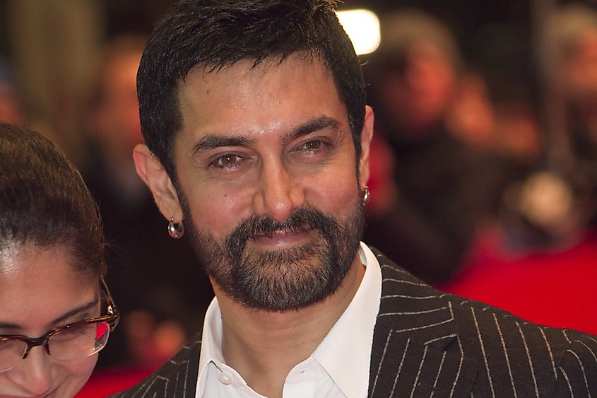 Aamir Khan is one of the Kahns of Bollywood whose longevity and high popularity, are considered among the most successful movie stars in the history of Indian cinema. Editorial credit: Denis Makarenko / Shutterstock.com 