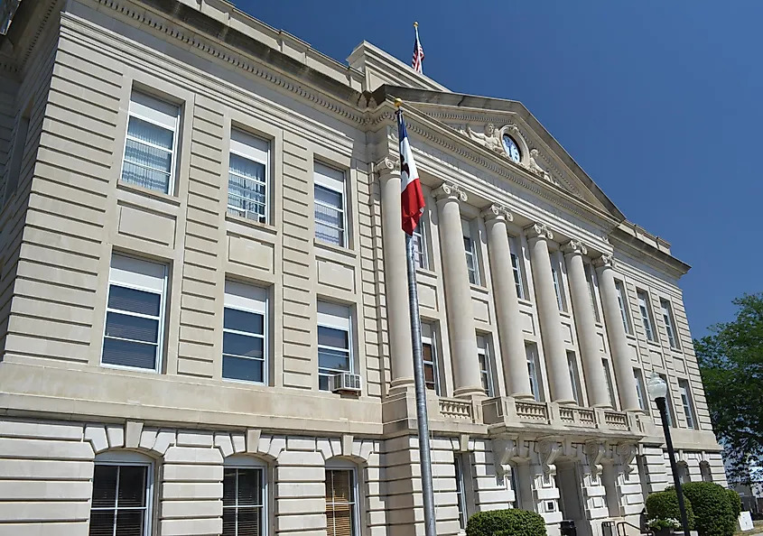 Greene County Courthouse in Jefferson, Iowa.