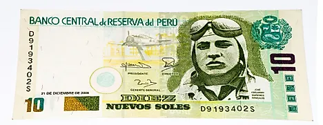 Peruvian 10 sol Banknote